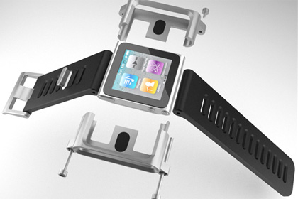 Плеер iPod nano с наручным ремешком   Изображение: сайт Kickstarter